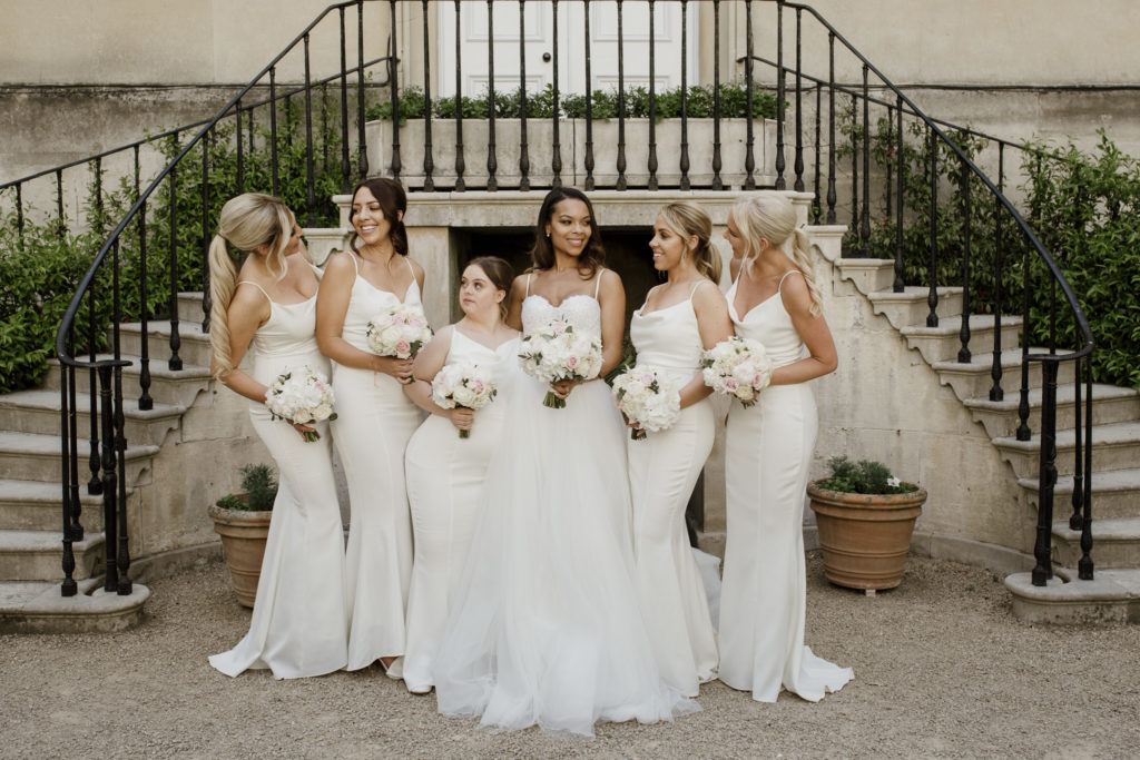 Bride and Bridesmaids | Syon Park Wedding | The Ivory Book by Rachel Dalton Weddings