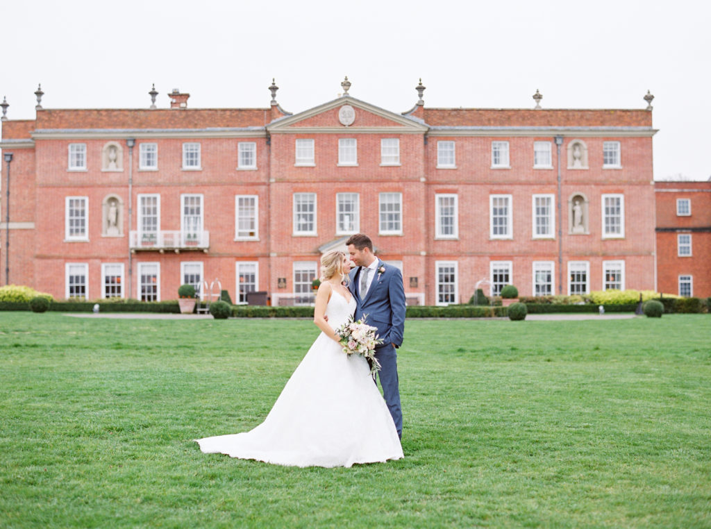 Bride and groom at Four Seasons Hampshire