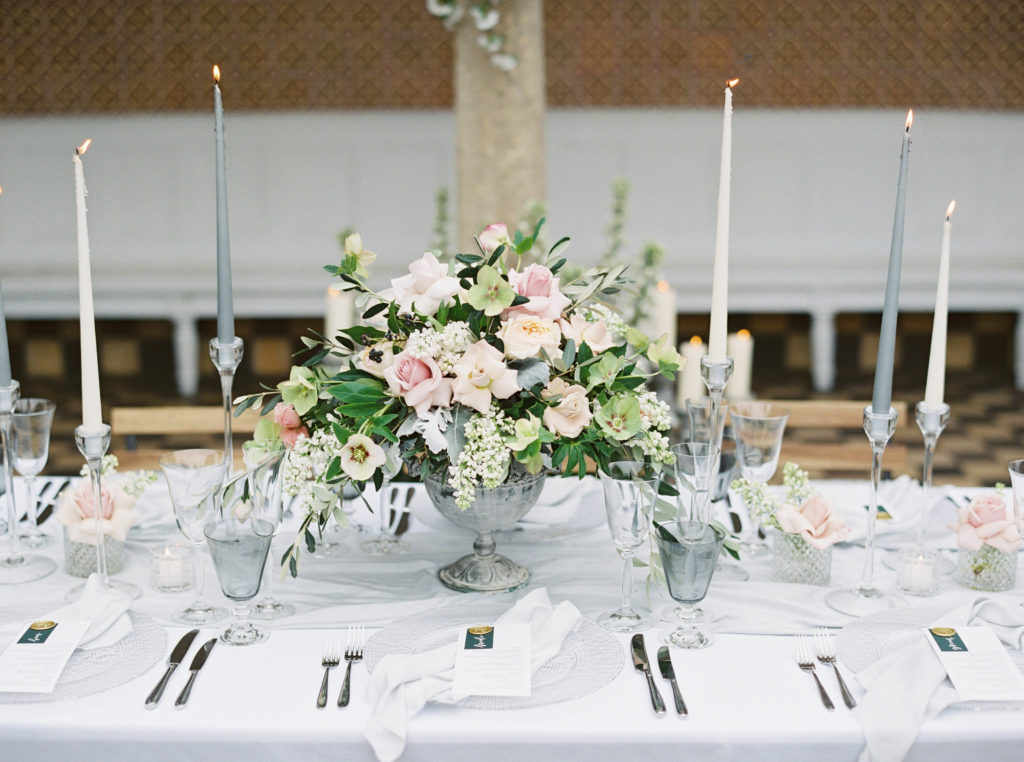 Floral Arrangement on a Table