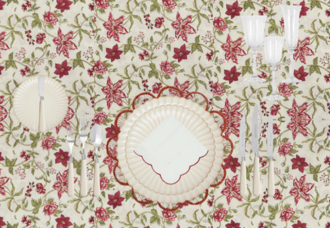 Wedding tablescape mockup