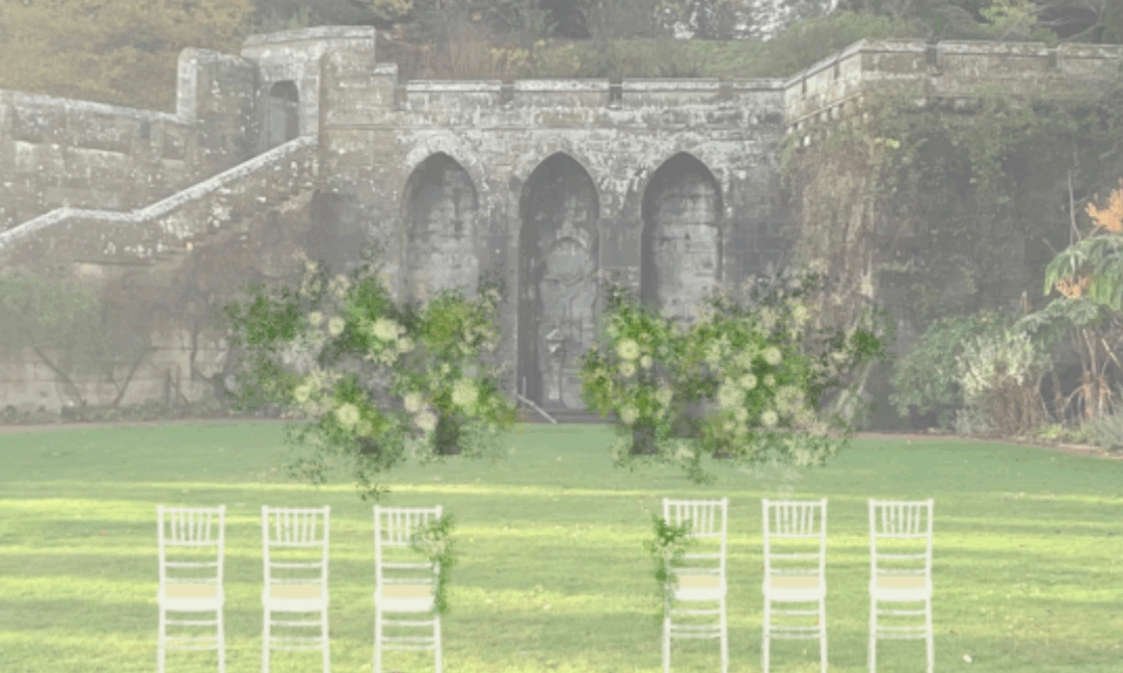 Ceremony floral sketch